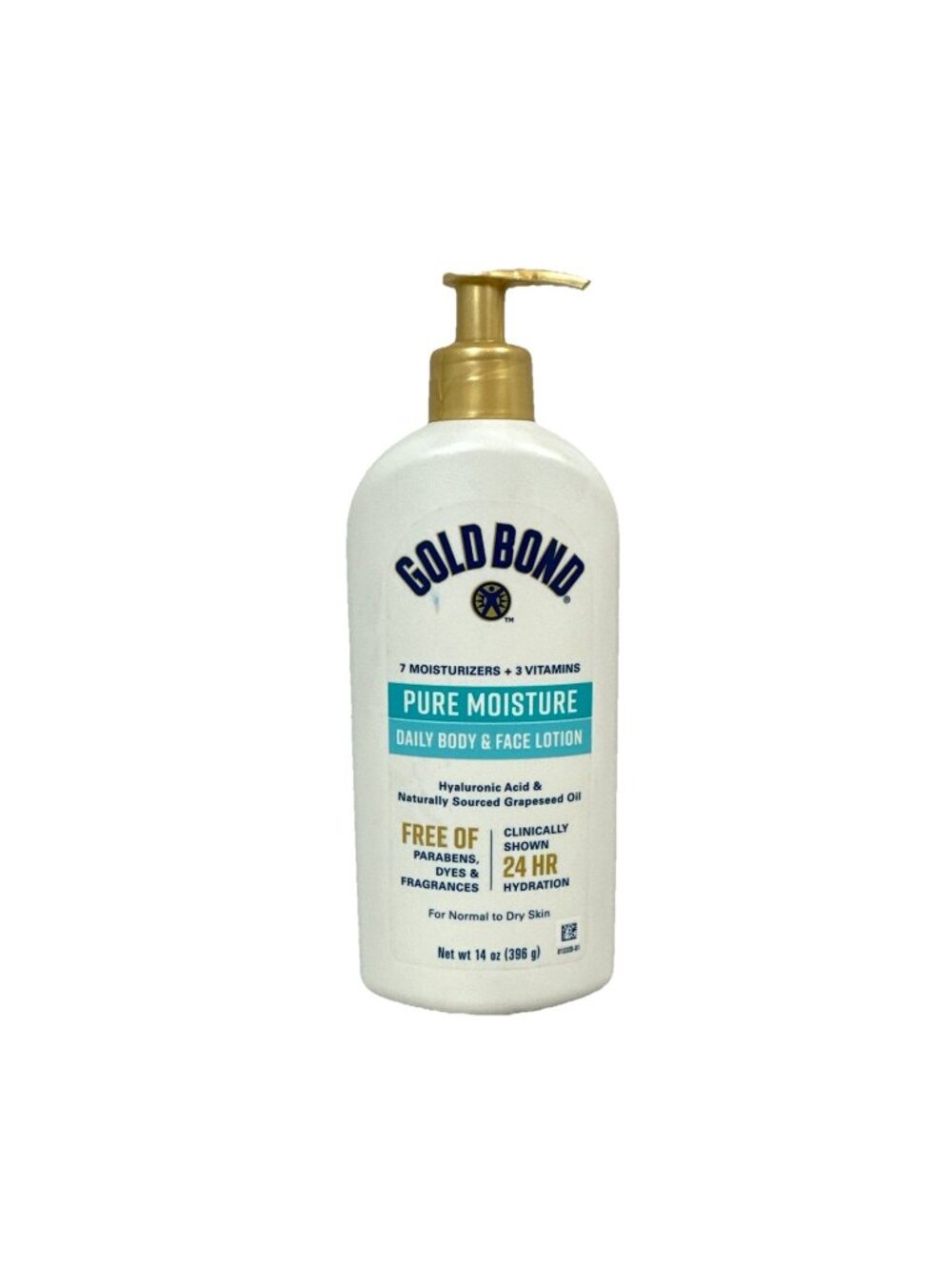 1 Gold Bond Pure Moisture Lotion, 14 oz. - Daily Body & Face Hydration